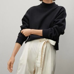 Everlane Track Cropped Sweatshirt